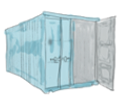 Skizze Container