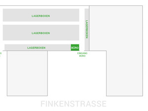 Schäffer Kontor Lagerboxen Bielefeld: Selfstorage Schaeffer-Kontor-Lagerboxen Lageplan
