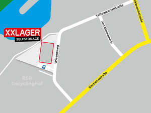 XXLAGER Selfstorage Berlin: xxlager-selfstorage-berlin-wiesenweg--karte xxlager steglitz.png